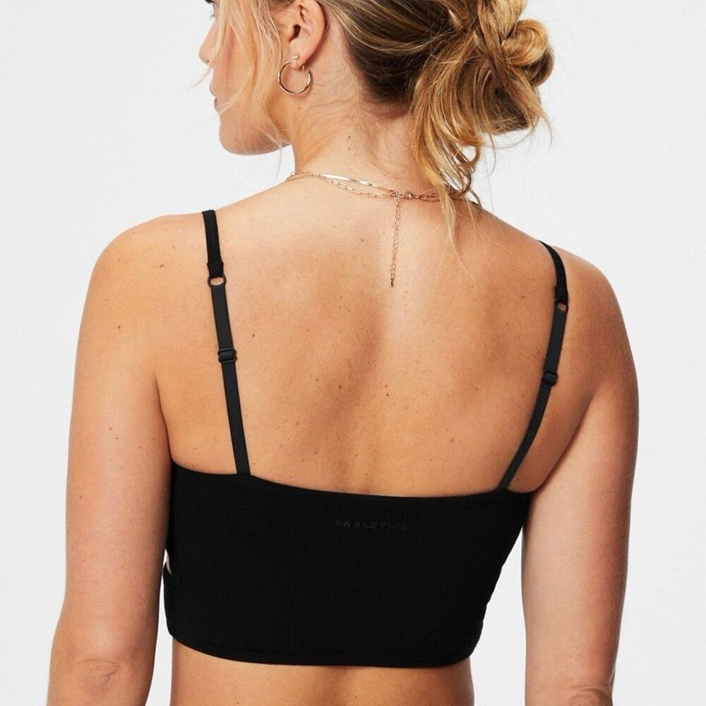 Fabletics wrap crop top Cloud Seamless Cut Out Br… - image 2